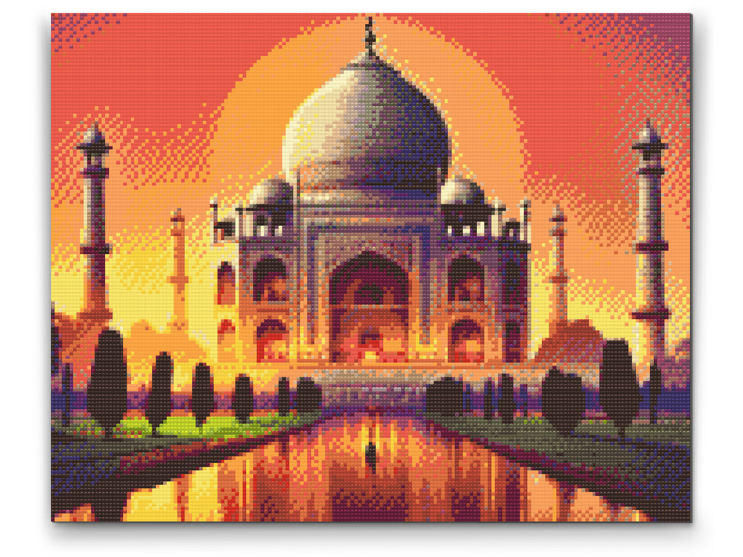 Diamantové malování - Fairy-Tale Taj Mahal